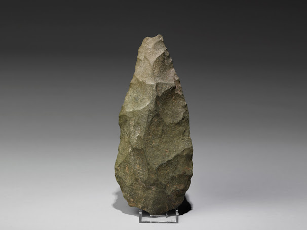A handaxe from Olduvai Gorge.